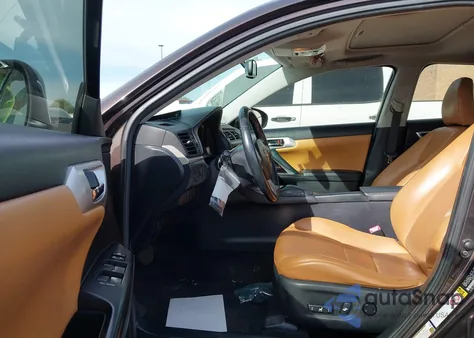 2011 Lexus Ct 200H Premium from USA, damaged, VIN JTHKD5BH0B2044941